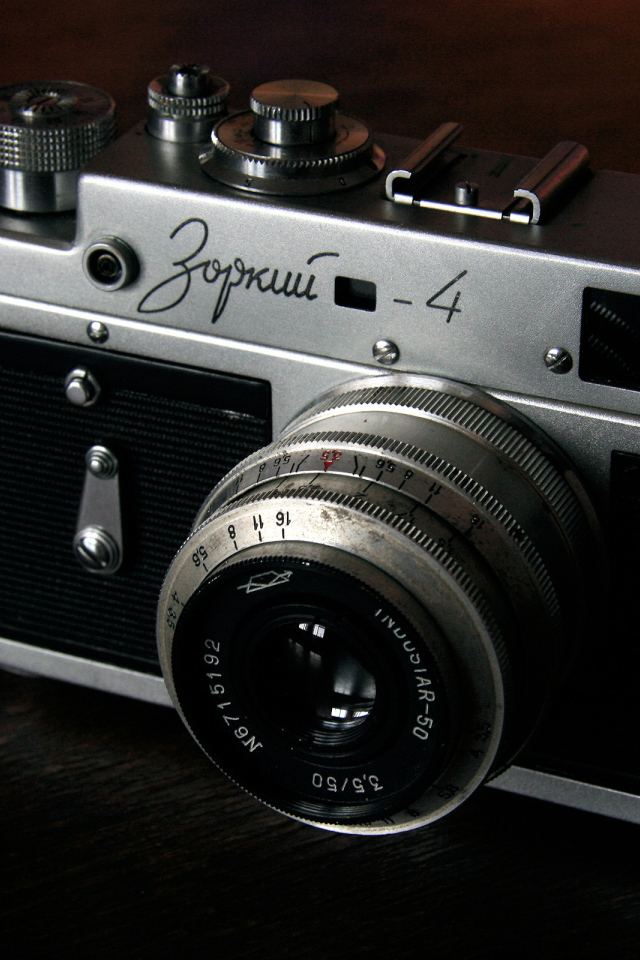 Старый фотоаппарат