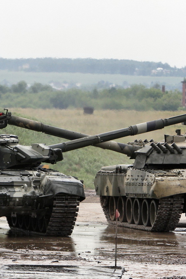 Танки Т80 и Т90