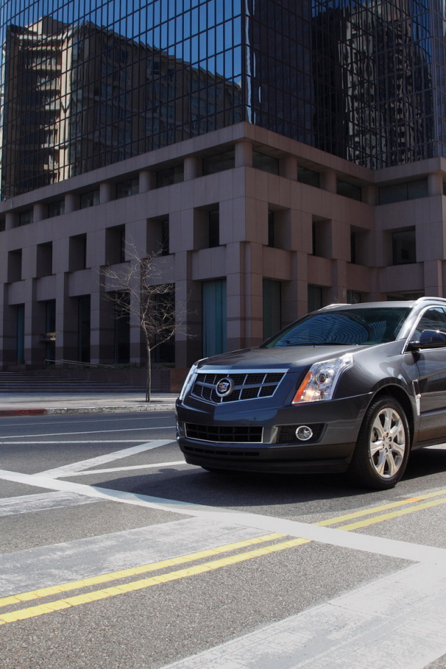 Cadillac SRX в городе