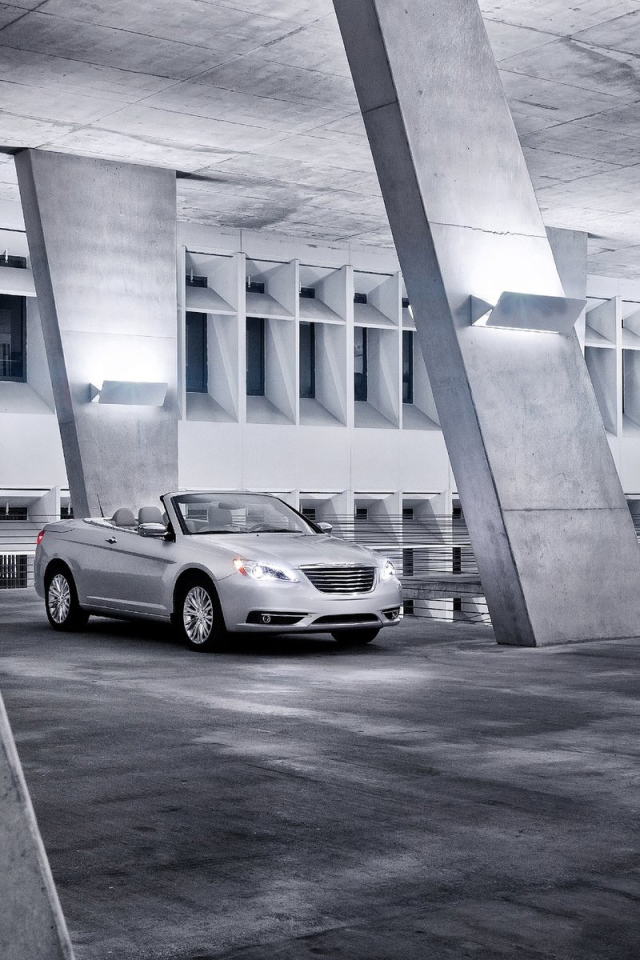 Chrysler-200 on a parking