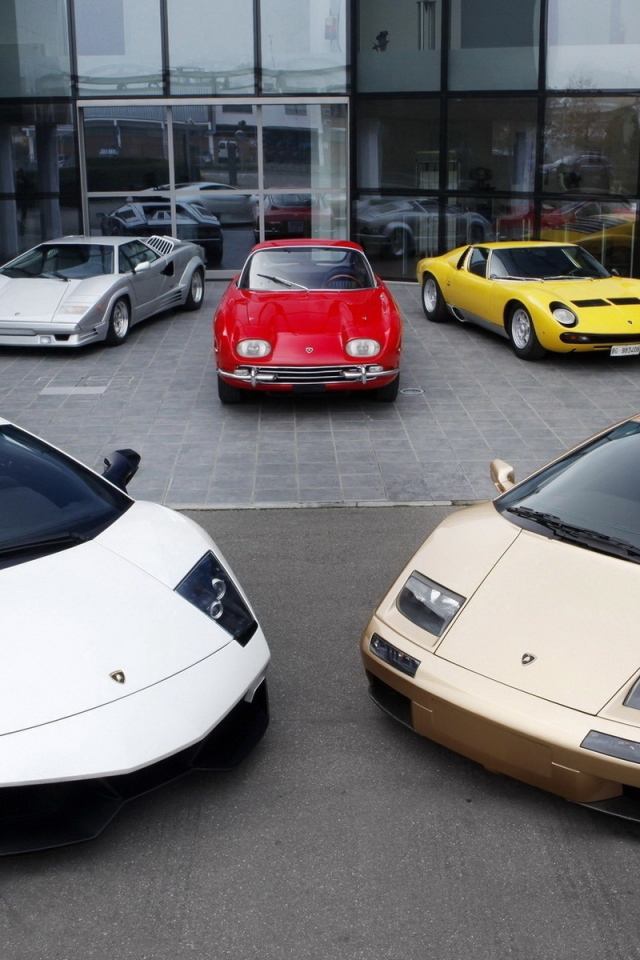 Different Lamborghinis