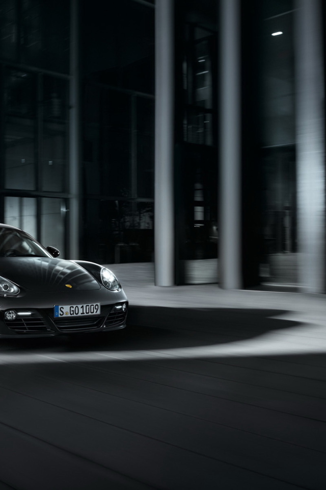 Porsche-Cayman Black Edition