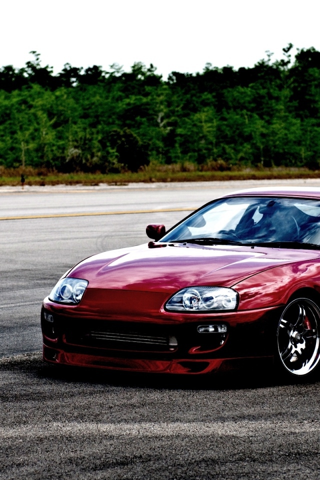 Toyota Supra Red