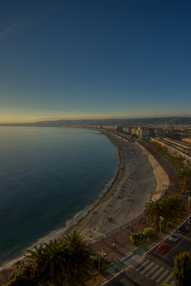 Побережье города