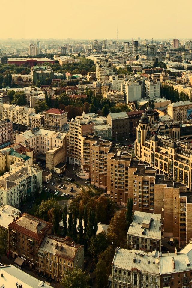 Панорама города