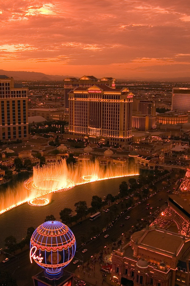 Лас Вегас вечером