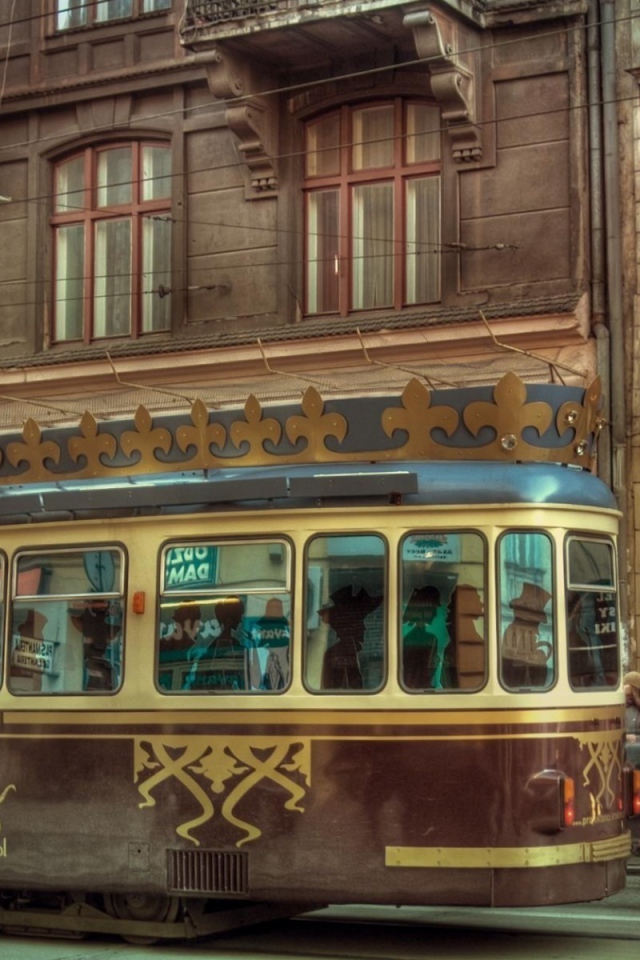 Старый трамвай