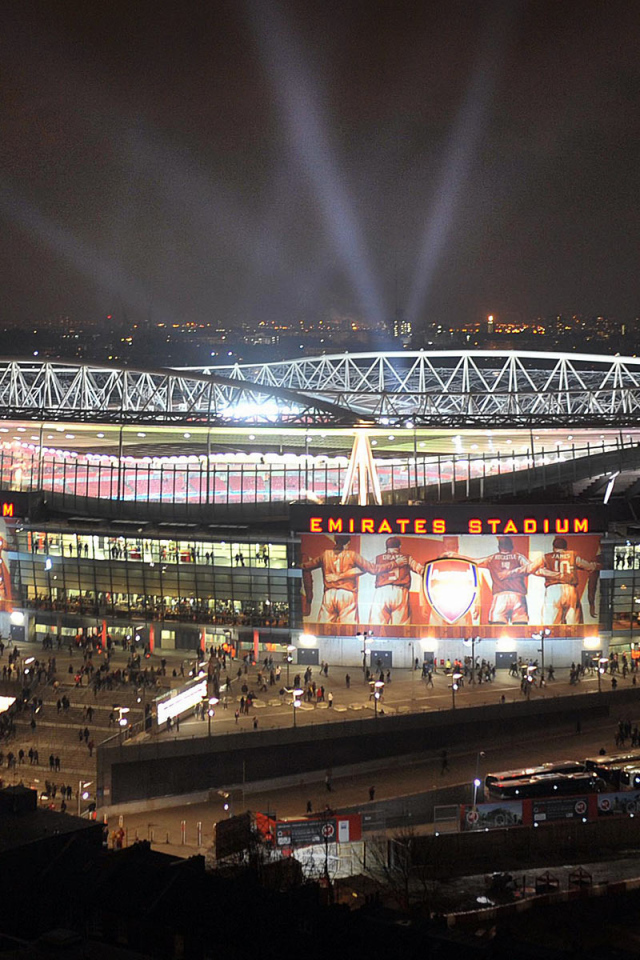 стадион в Лондоне Emirates Stadium