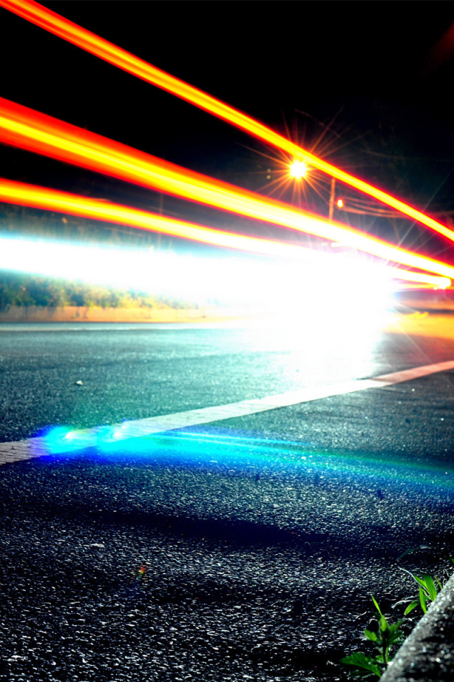 Следы от фар