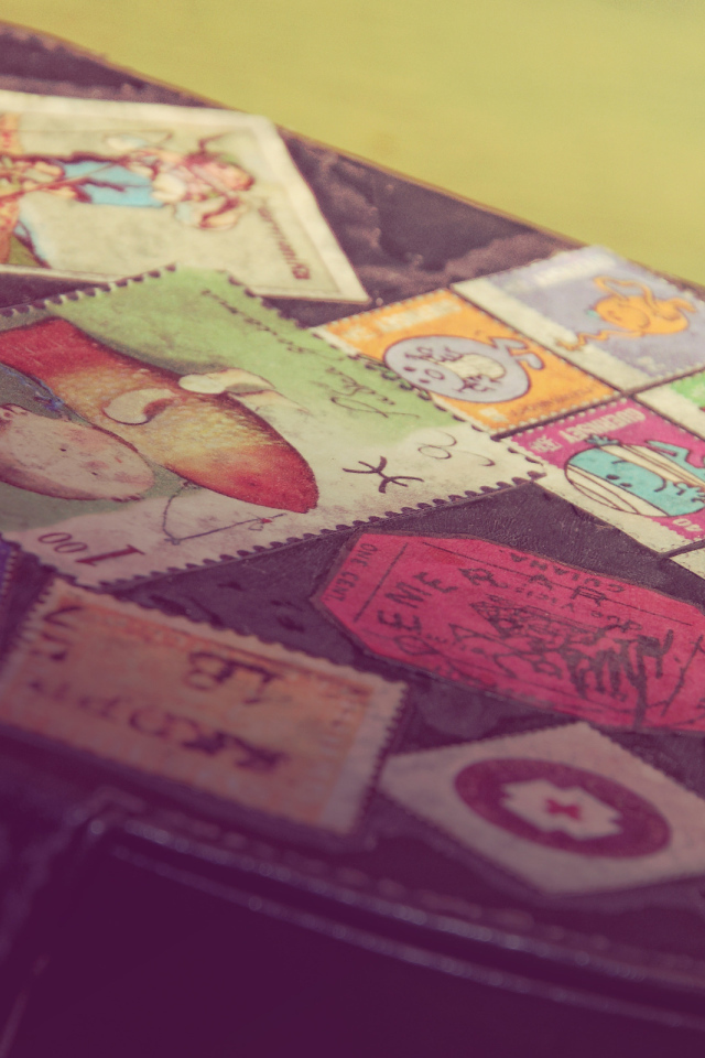 Сумка с марками