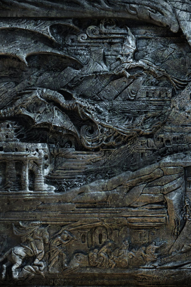 Барельеф фэнтези