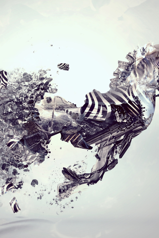 Креативная зебра