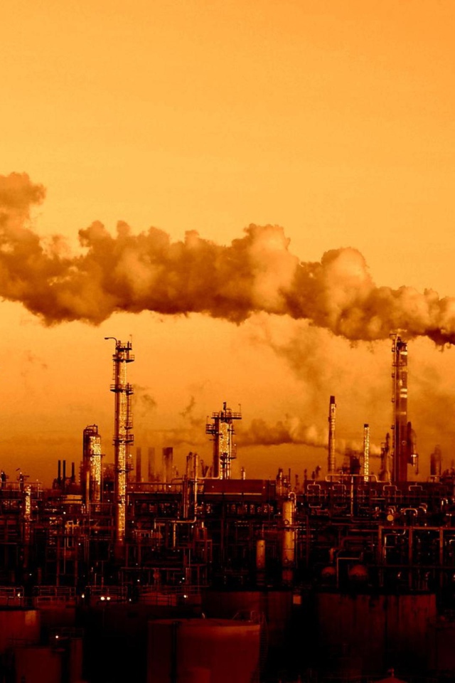 Трубы заводов и фабрик