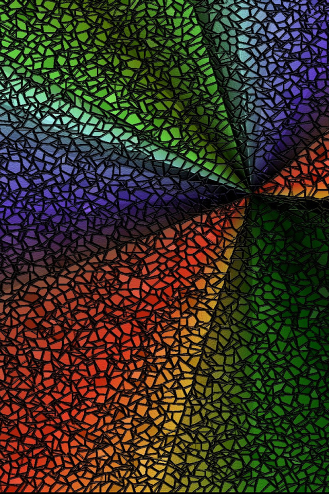 Радужная мозаика