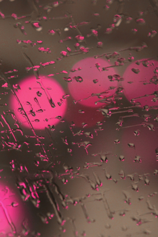 Капли дождя