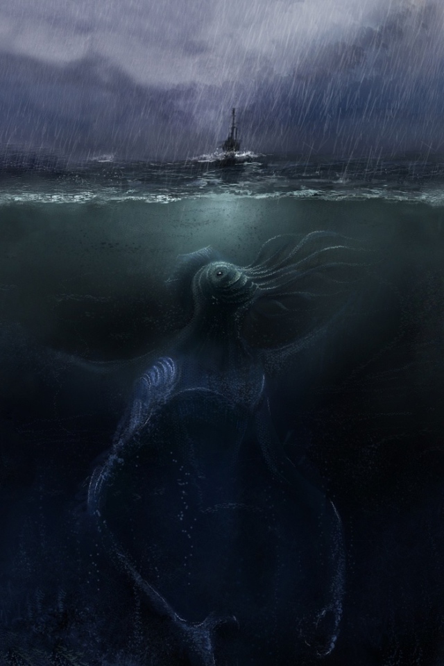 Морское чудовище Ктулху