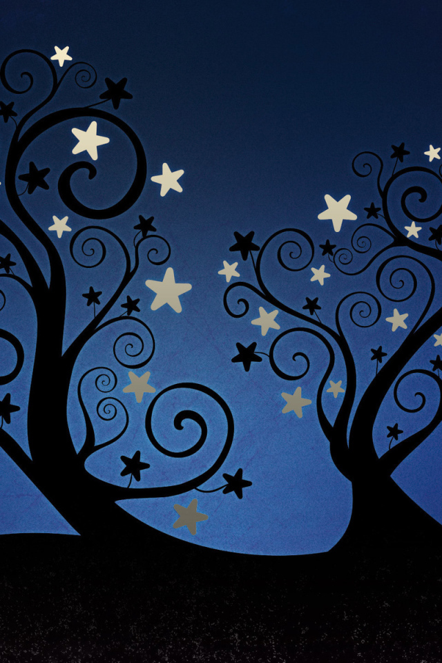 Звезды на деревьях
