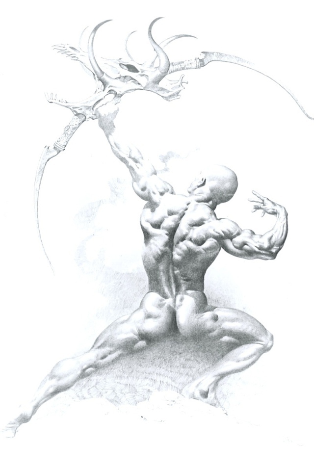 Мускулистый мужчина