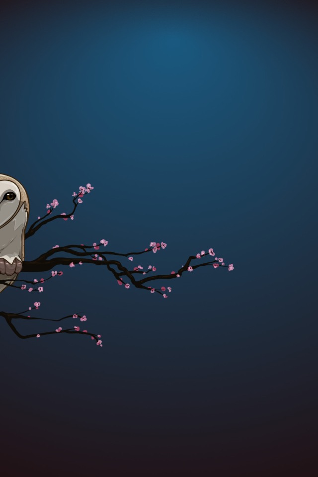 Нарисованная сова