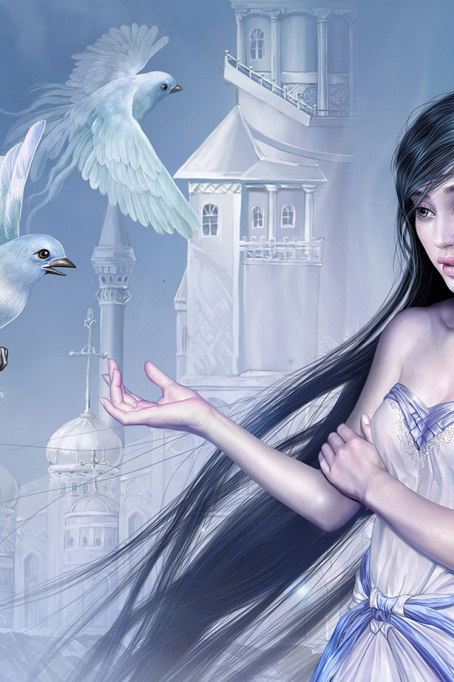 Эльфийская девушка