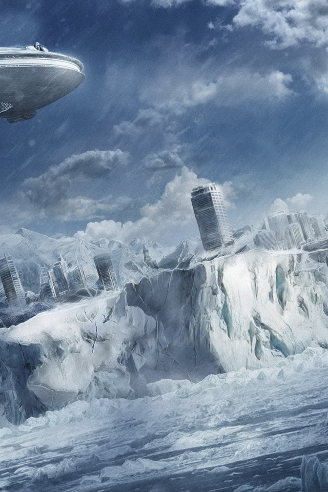 Замерзший город