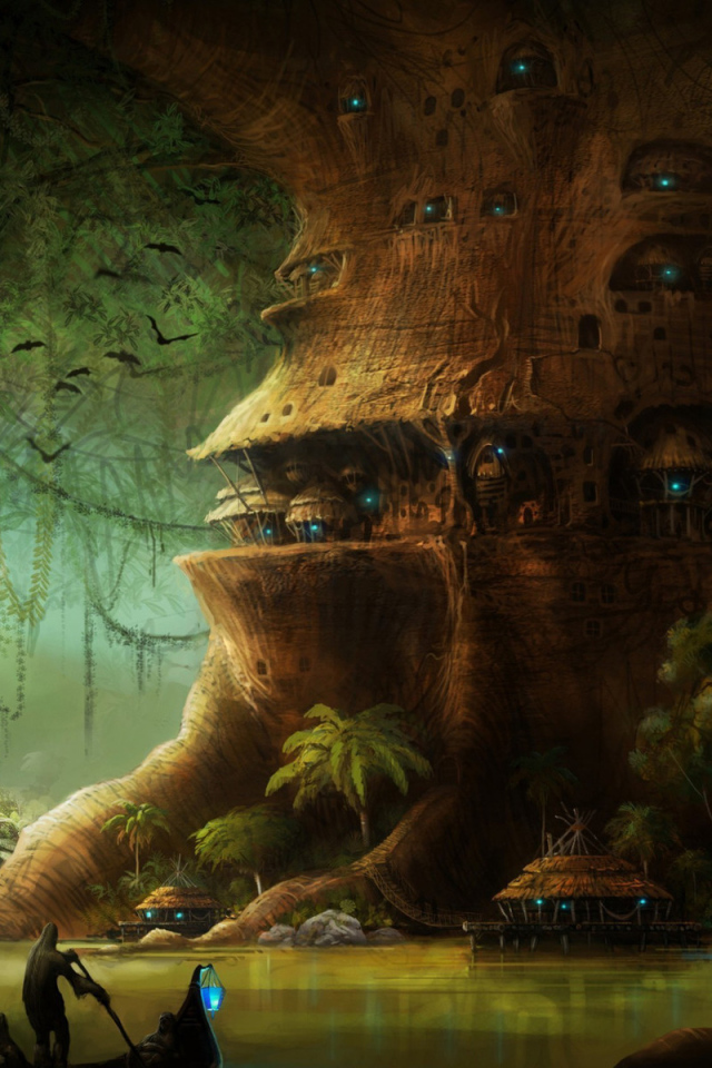 Дерево- дом