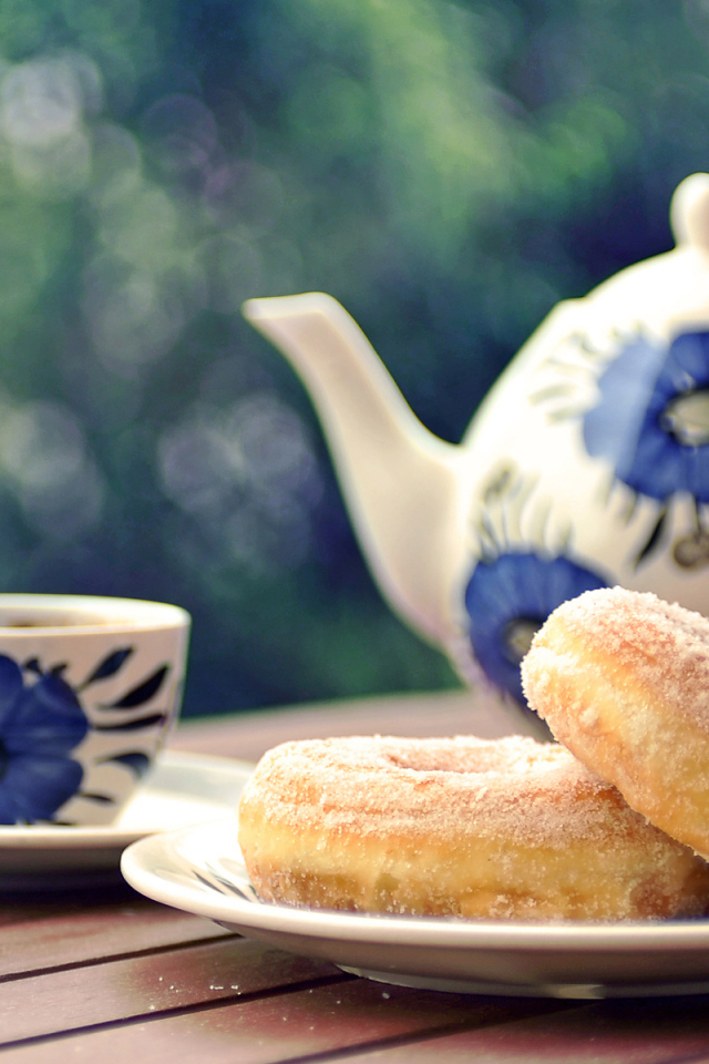 Пончики к чаю