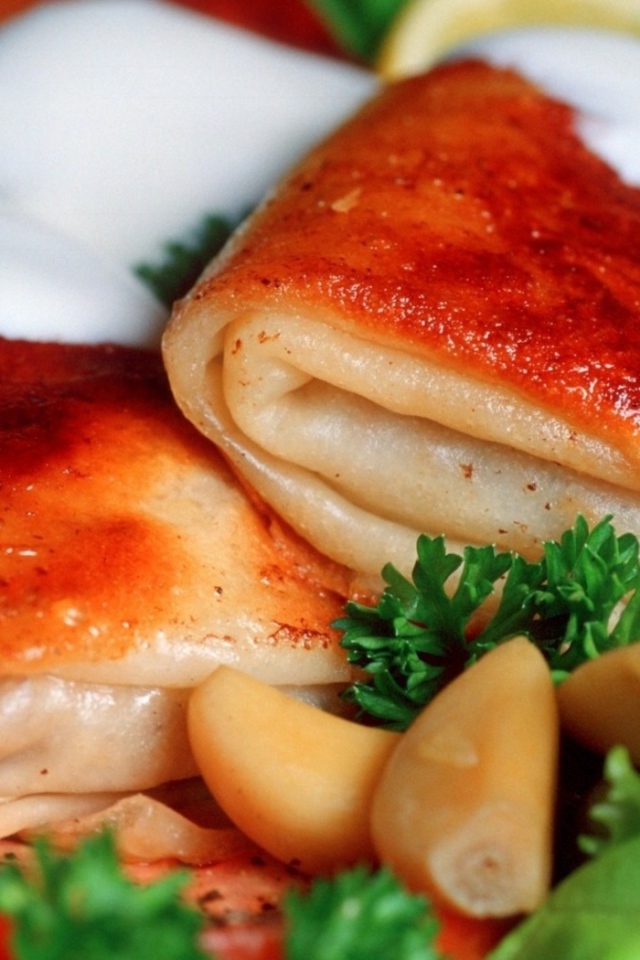 Блины с начинкой