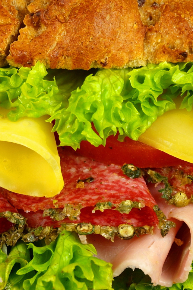 Вкусный бутерброд