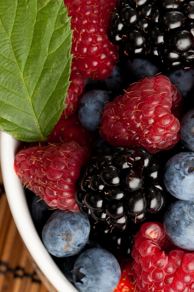 Черника и малина