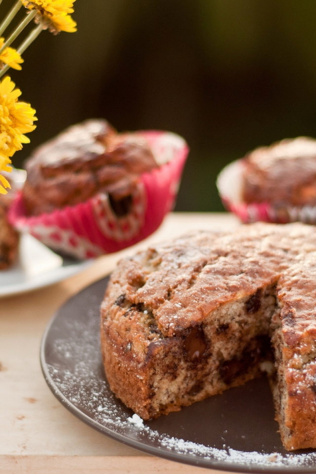 Кексы и пирог