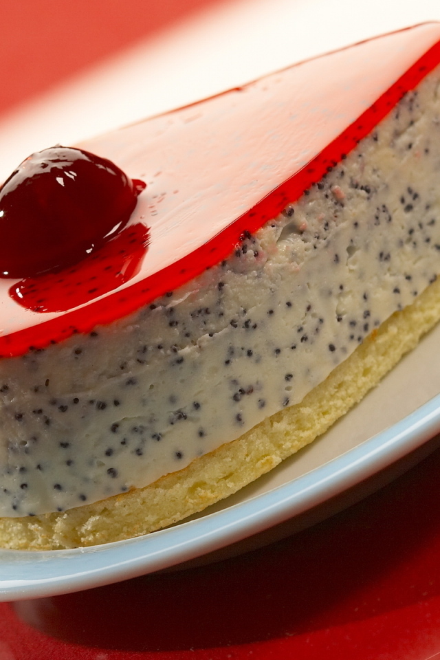 Пирожное с желе