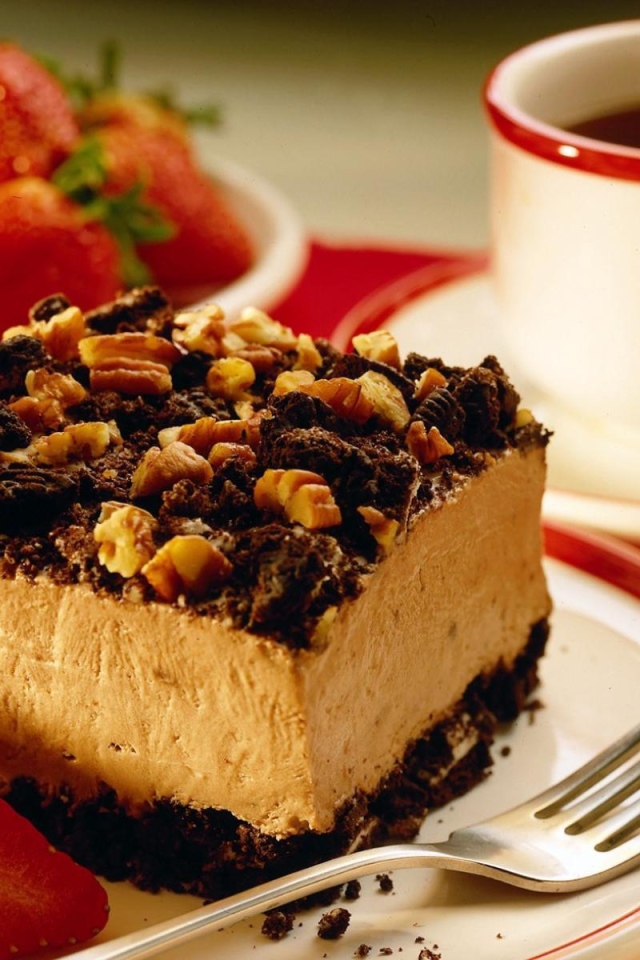 Тортик с чаем