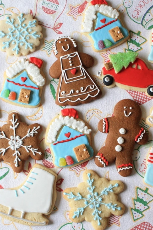 Фигурки из печенья