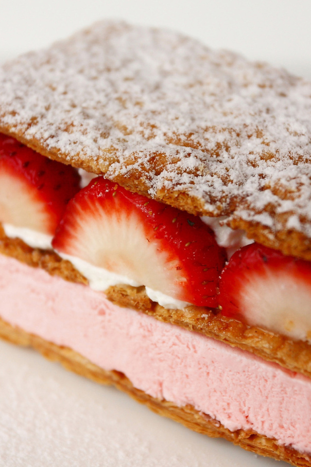 Фруктовое пирожное