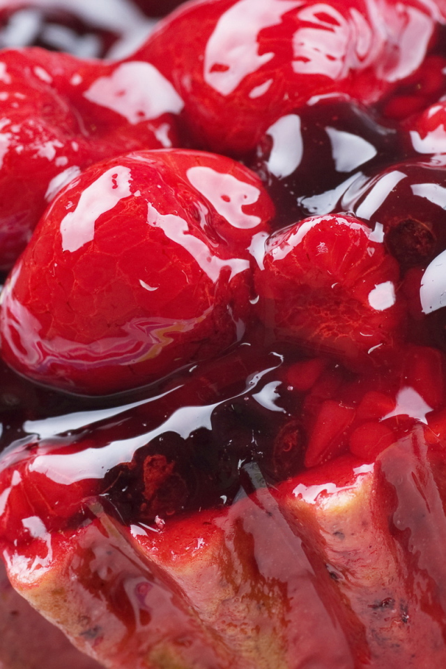 Фруктовое пирожное