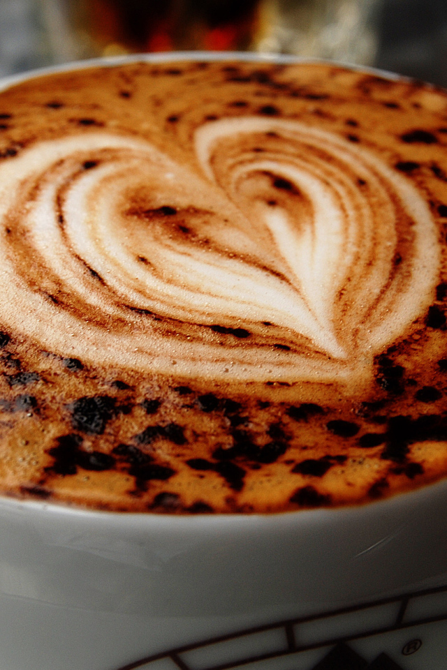 Кофе с сердечком