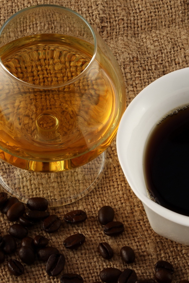 Коньяк и кофе