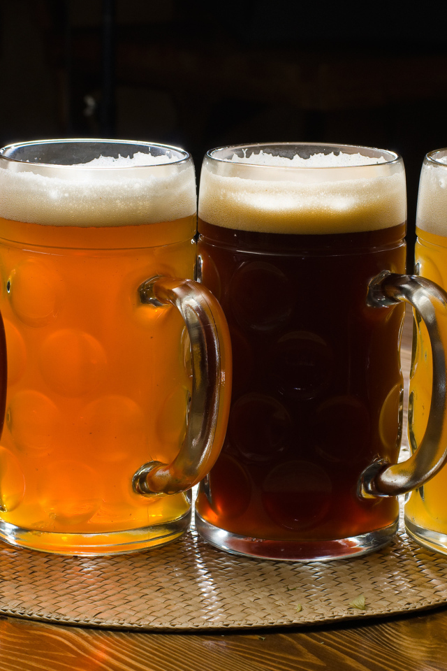 Четыре вида пива
