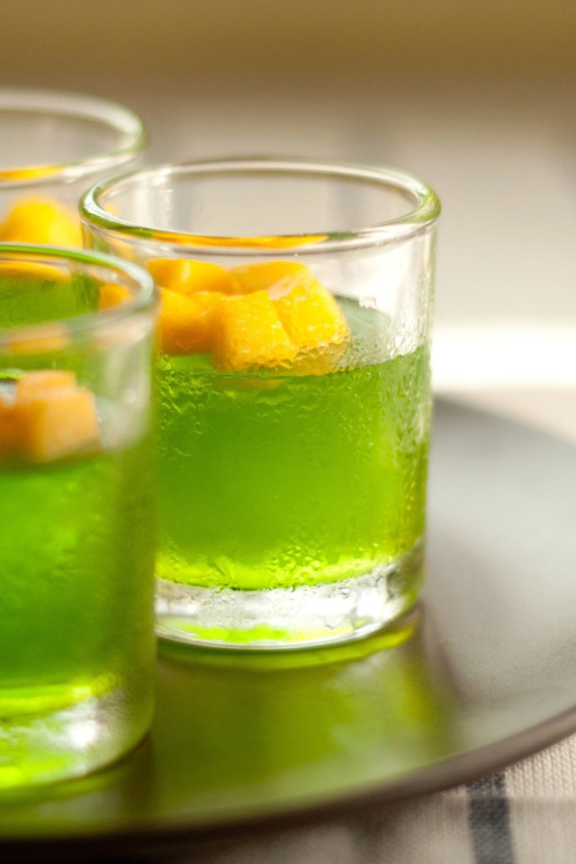 Зеленый коктейль