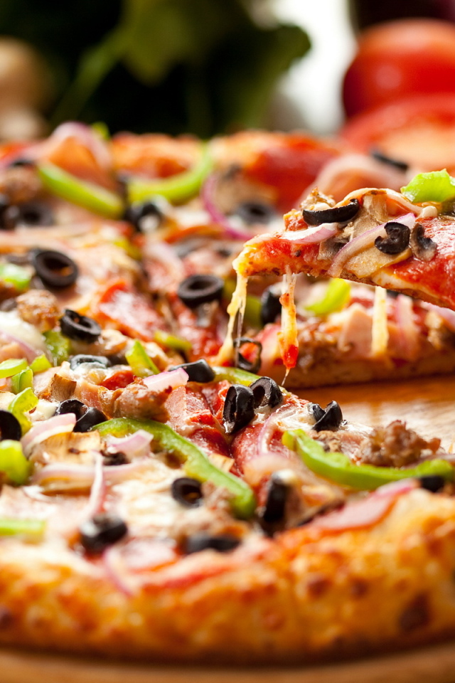 Вкусная пицца