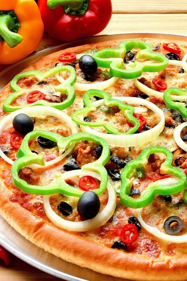 Пицца с перцем