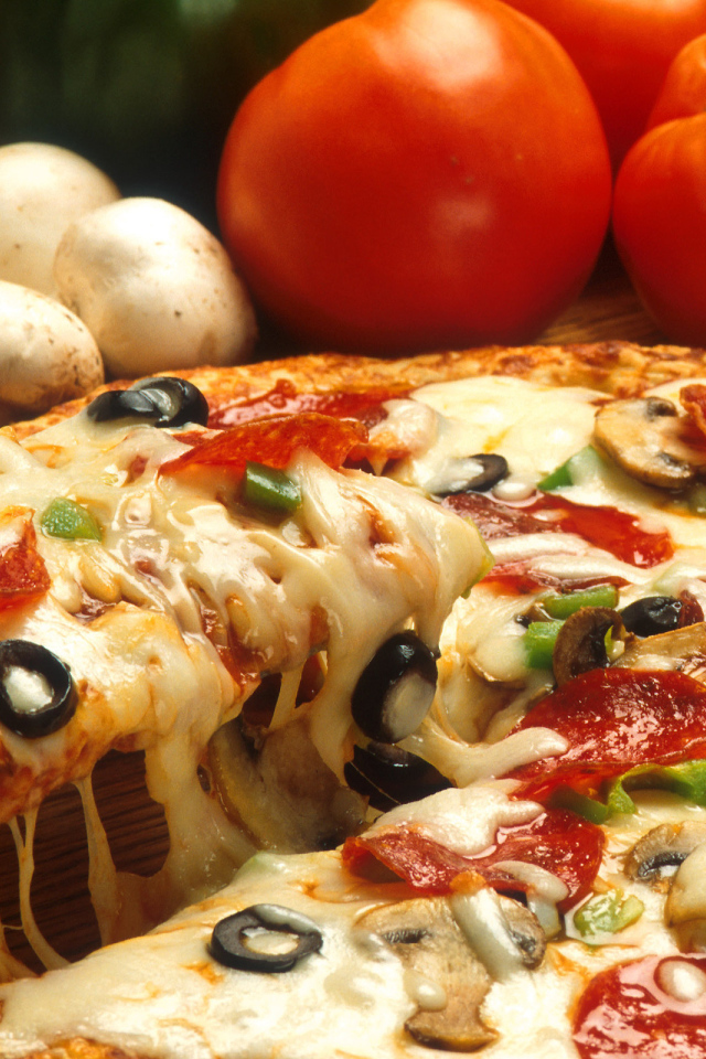 Свежая пицца