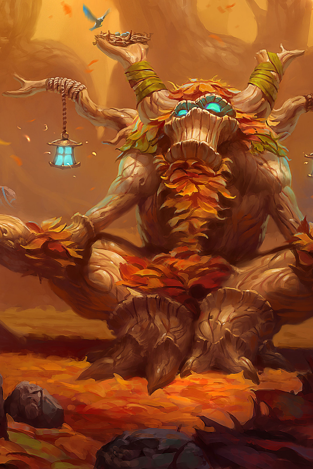 варкрафт на xbox 360. рестор друид дерево.