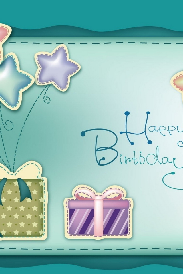 Открытка на День Рождения