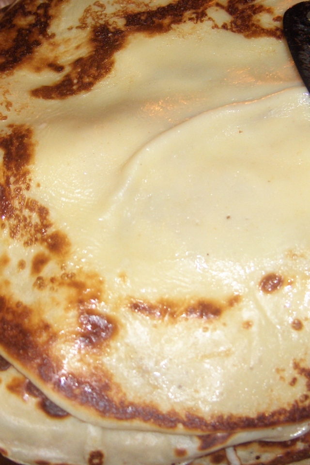 Домашние румяные блины