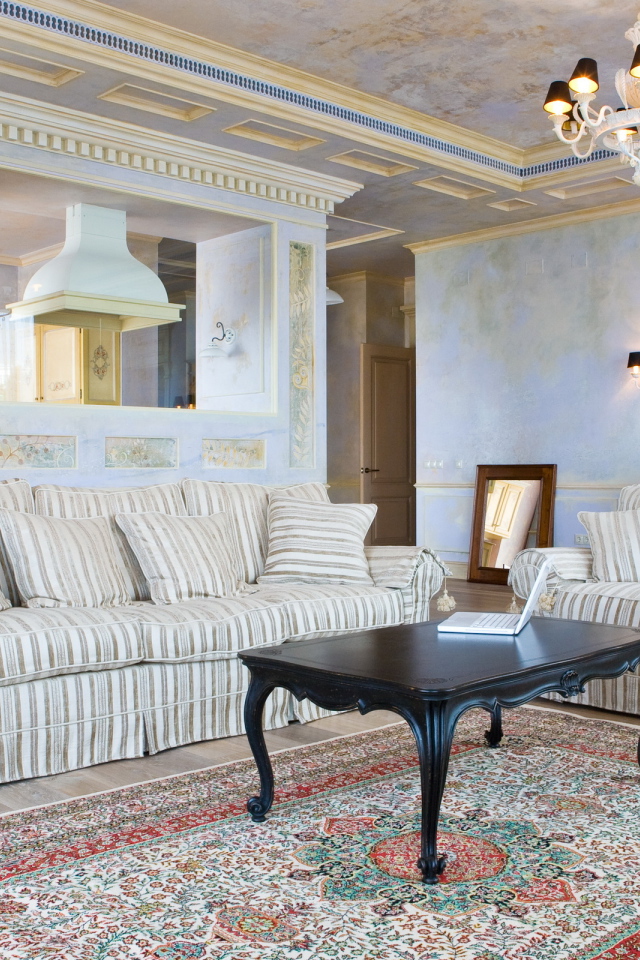 Классический интерьер комнаты