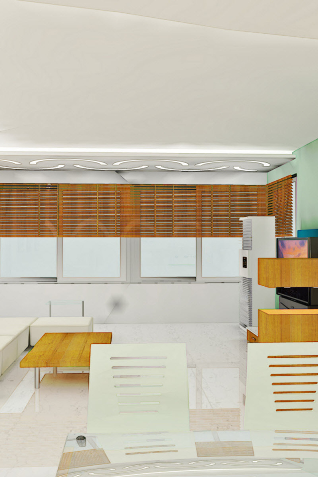 Компьютерный дизайн комнаты