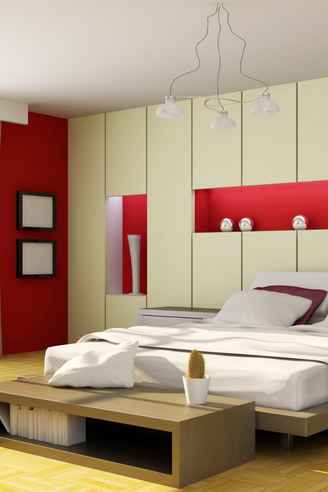 Интерьер спальной комнаты