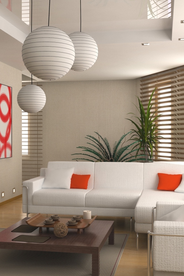 Гостинная в доме